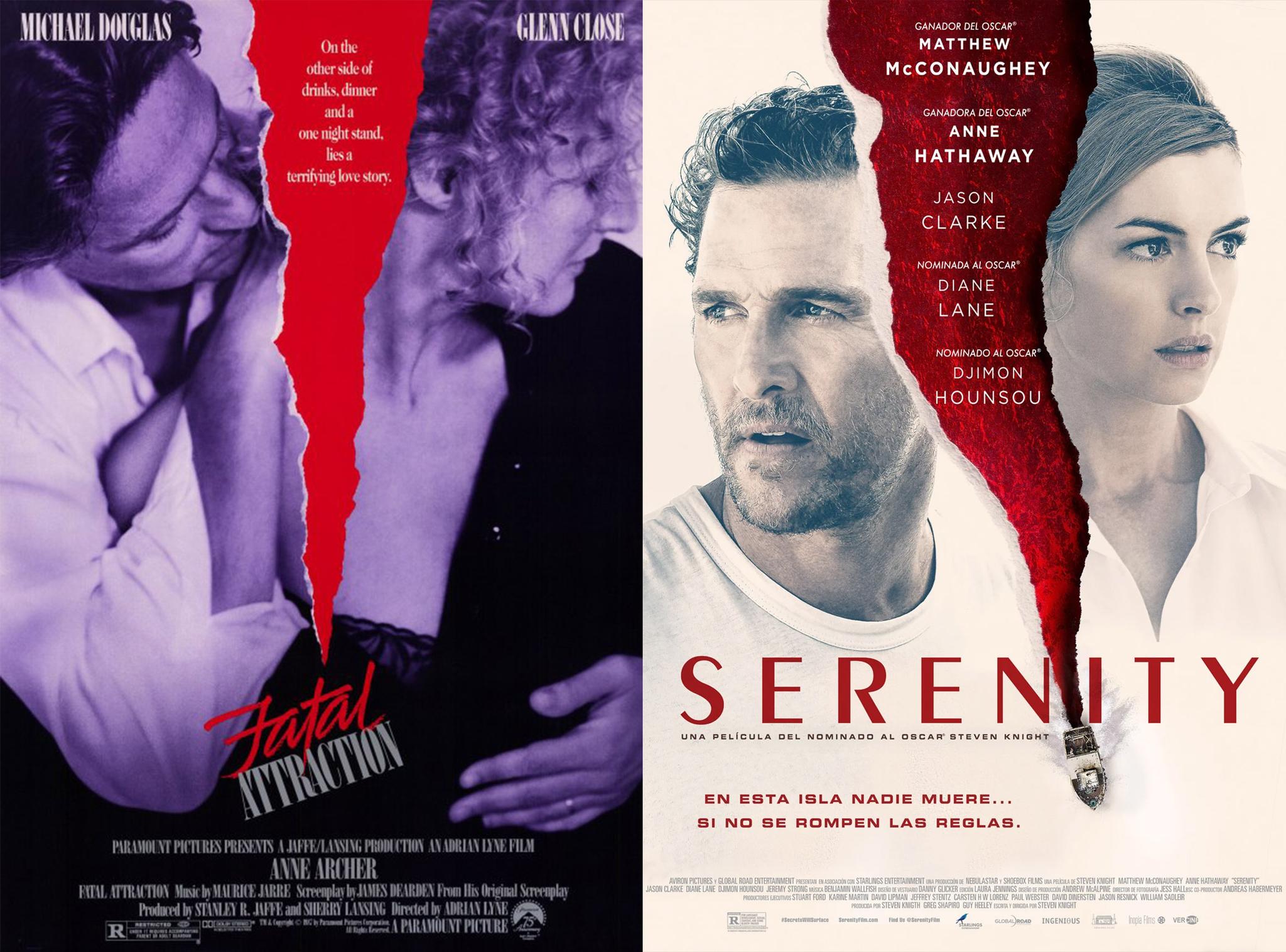 6 - Fatal Attraction < 1987 > / Serenity < 2019 > 6 - Fatal Attraction < 1987 > / Serenity < 2019 >