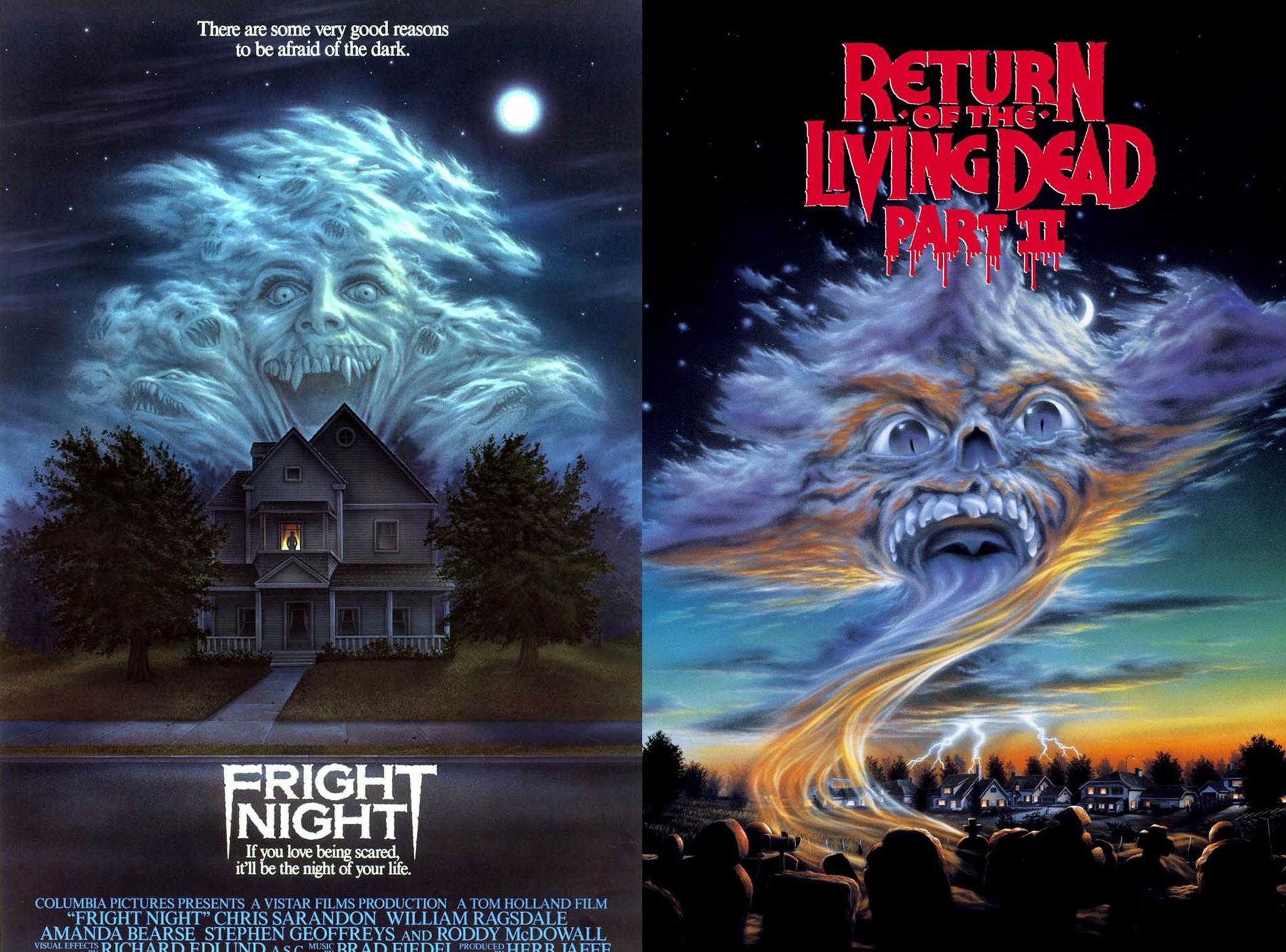 11 - Fright Night < 1985 > / Return of the Living Dead Part II < 1988 > 11 - Fright Night < 1985 > / Return of the Living Dead Part II < 1988 >